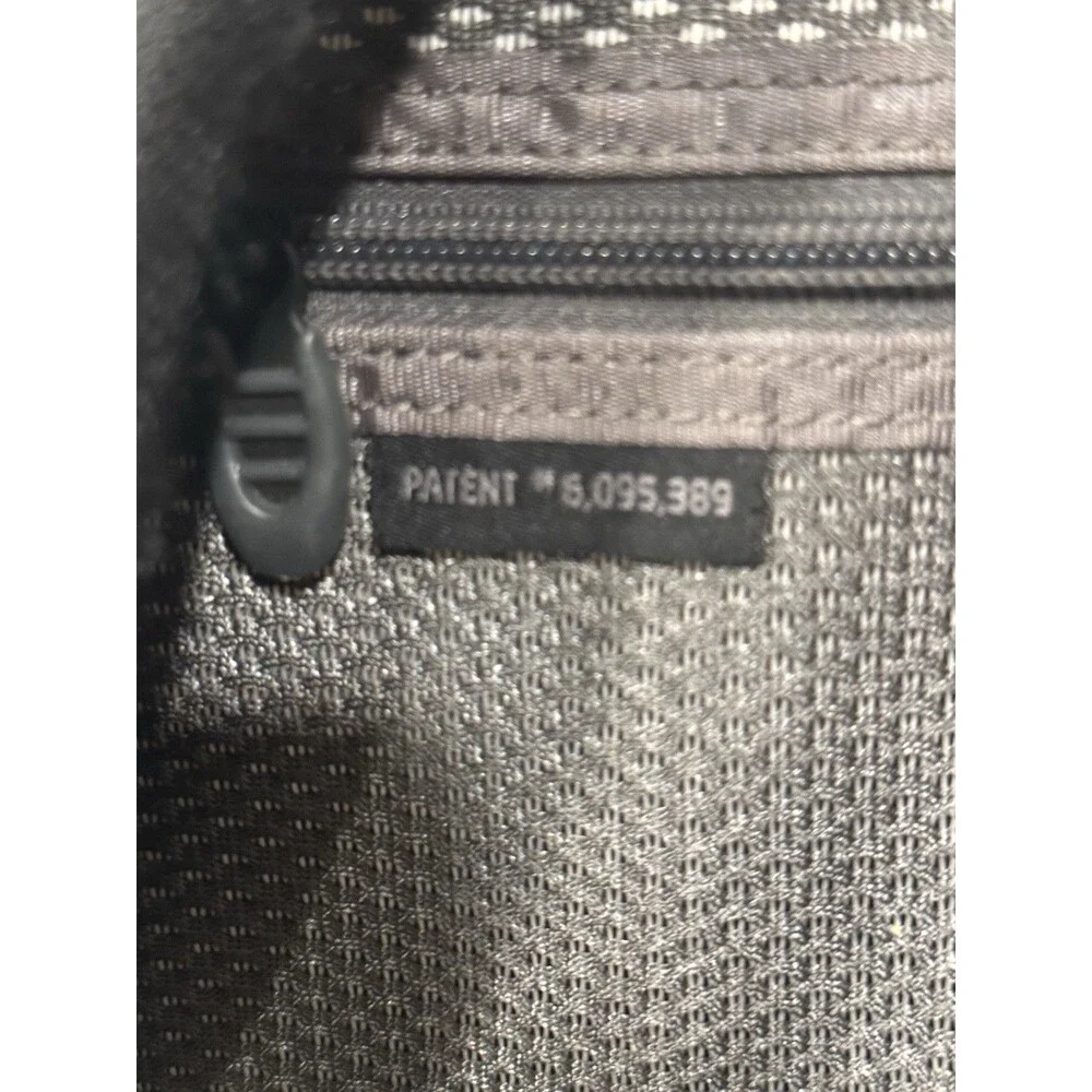 Authentic Tumi Black Business Backpack Laptop Carryon Luggage Padded Travel Bag